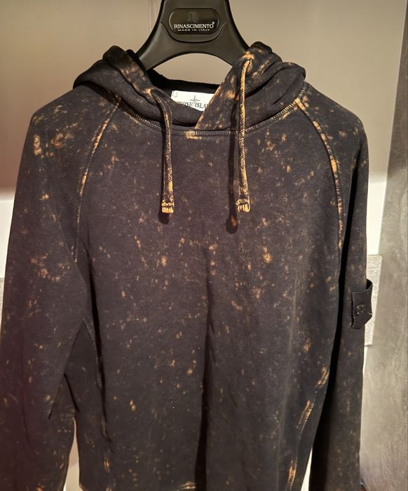 Кофта Stone island off dye black