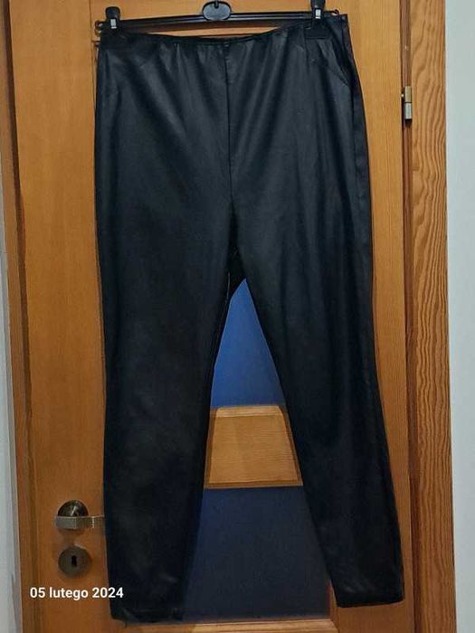 spodnie legginsy z ecco skóry 46 48 Next