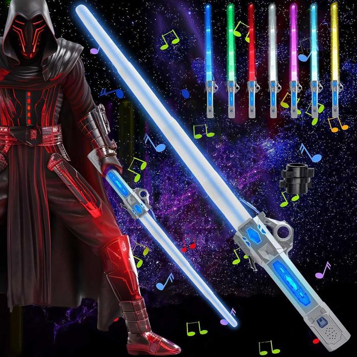 Miecz świetlny Toys plastik wbudowany akumulator