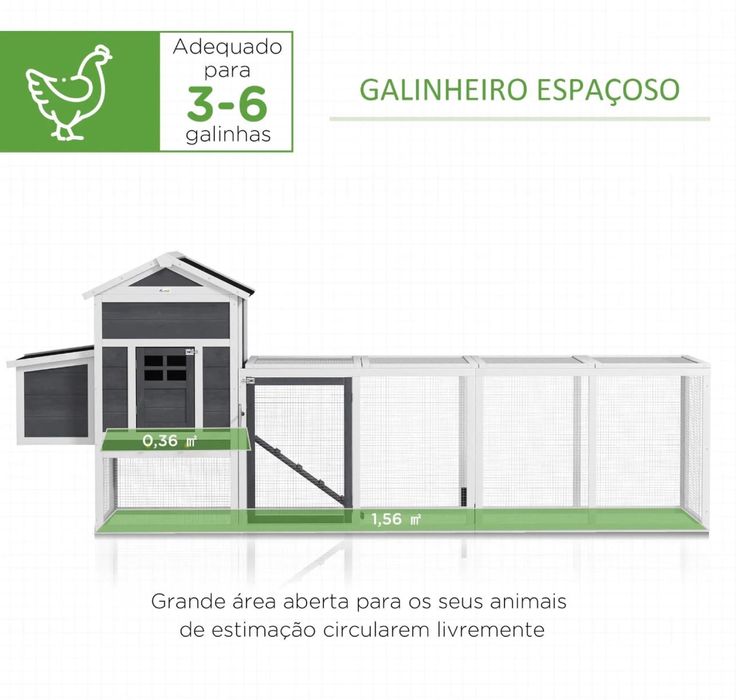 Galinheiro grande - NOVO!! - LOJA !! PORTES GRÁTIS!!