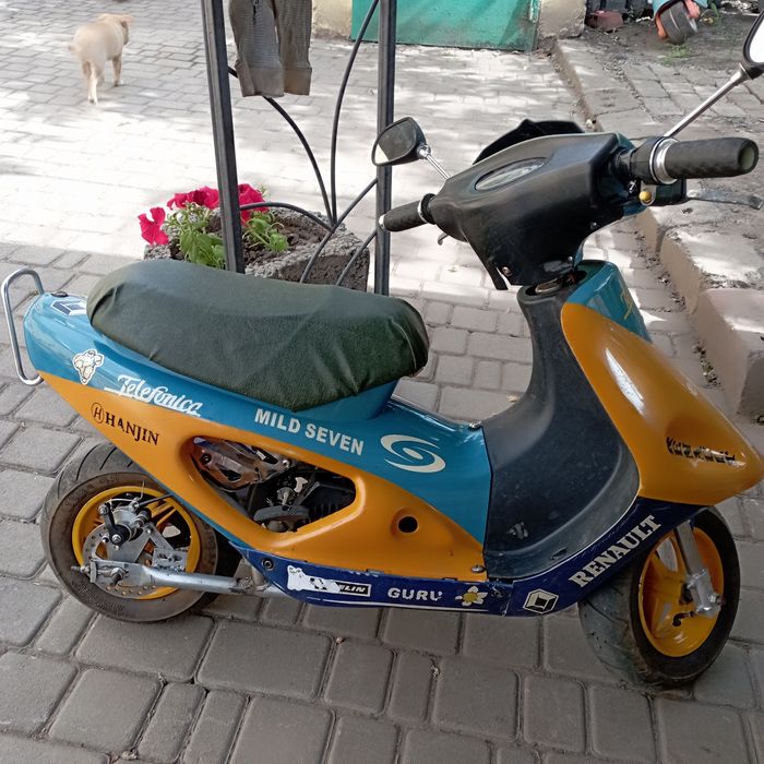 Детский скутер минибайк