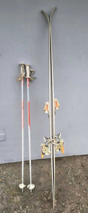 Лижі "К2" з палками та ботами "Solomon", роз.38.