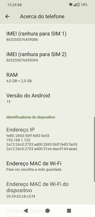 Vendo redmi5  como novo