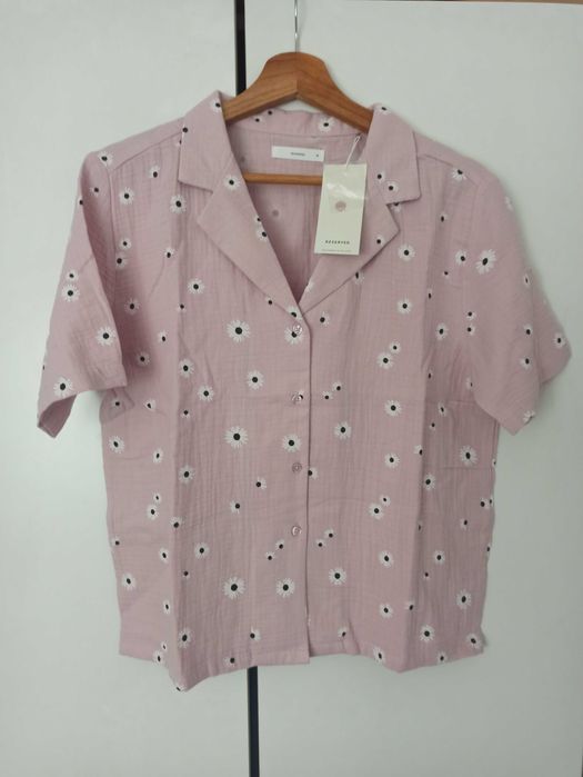Nowa muślinowa piżama Reserved r. XS bawełna