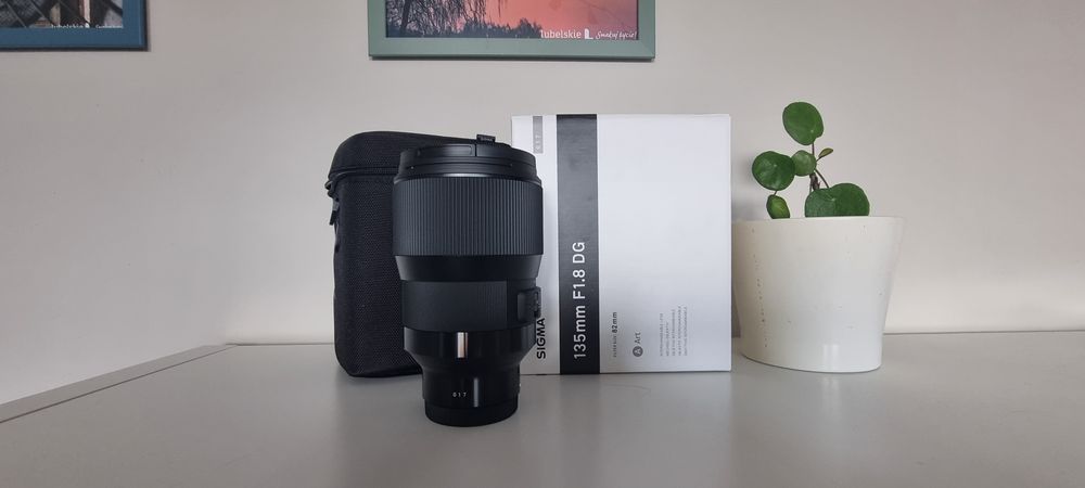 Nieużywany Obiektyw Sigma A 135mm f/1.8 DG HSM (Sony E)