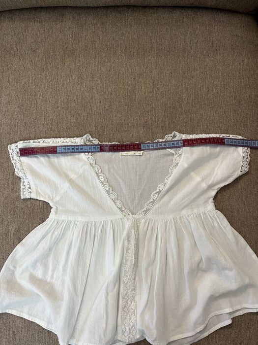 Conjunto blusa e top branco | Zara Girls (9/10 anos)