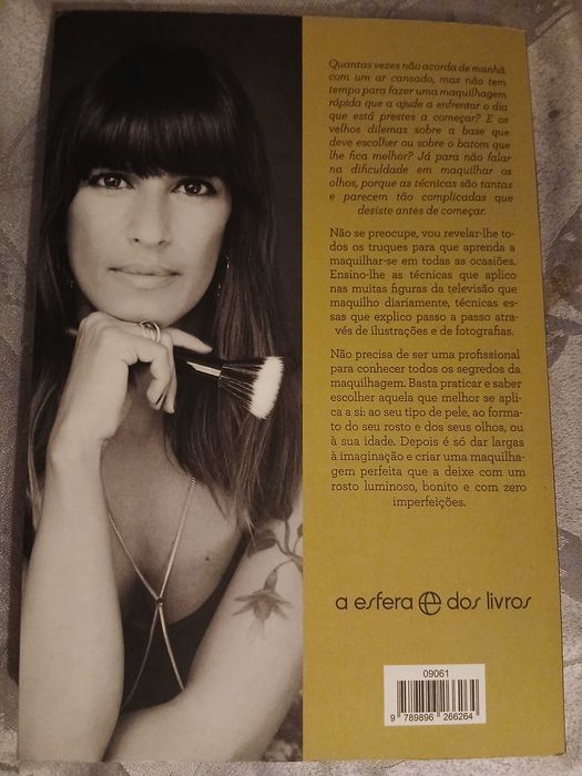 'Guia prático de maquilhagem', com prefácio de Cristina Ferreira