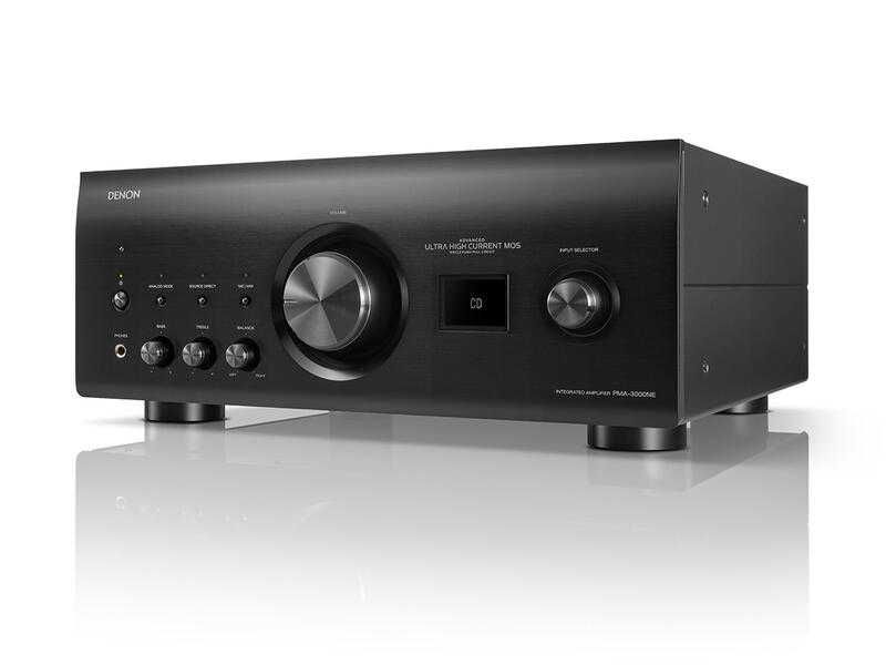Wzmacniacz DENON PMA-3000NE 2x160W, czarny / dostępny od ręki