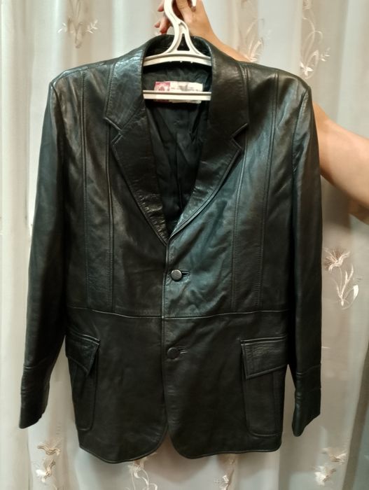 Куртка чоловіча кожана