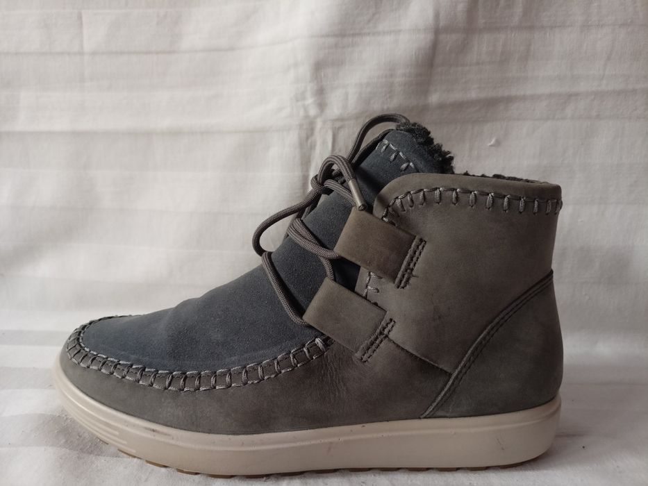 Ecco roz.37 / UK 4,5 / - dł. wkł. 24 cm- skóra- super stan