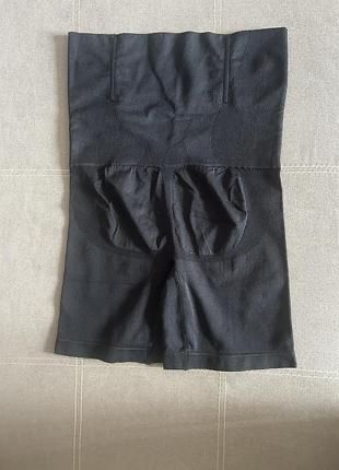 Корсетні чорні шорти утяжка велосипеди моделюючі чорні шорти 3хл-4хл