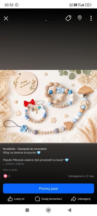 Zawieszki do smoczka