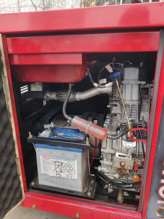 Дизельний однофазний генератор 8 кВт