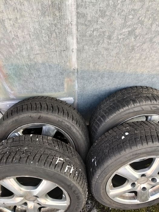Alufelgi z oponami zimowymi