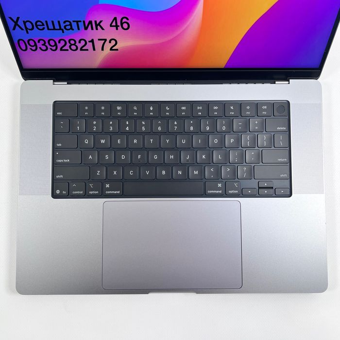 MacBook Pro 16 2021 M1 Pro 32GB RAM 512GB SSD Space Gray ГАРАНТІЯ