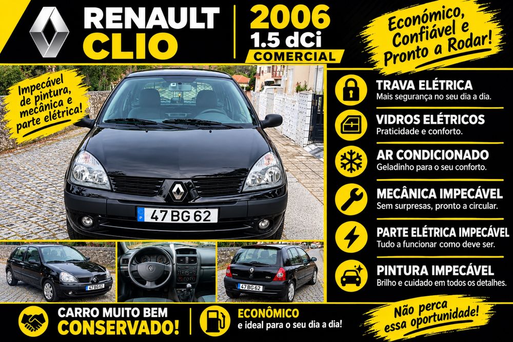Renault Clio 1.5 DCI Comercial 2006