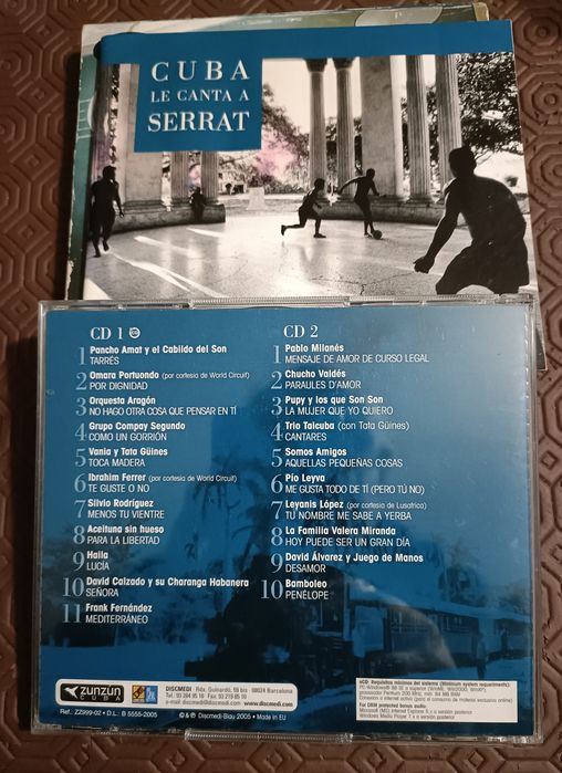 2 CDs - Cuba canta a Serrat