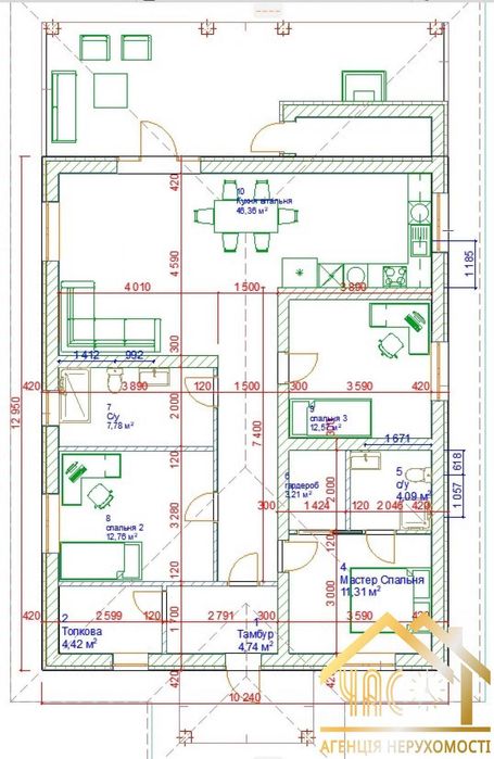 БЕЗ КОМІСІЇ! Продаж будинку без ремонту з газом в Крюківщині
