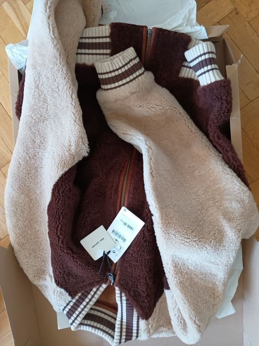 Dwustronna skórzana kurtka męska