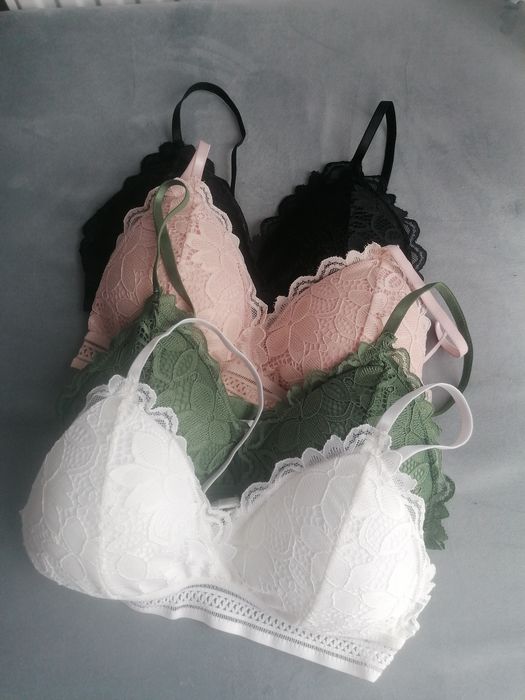 NOWE! Biustonosz push up S 70B,75B 4szt