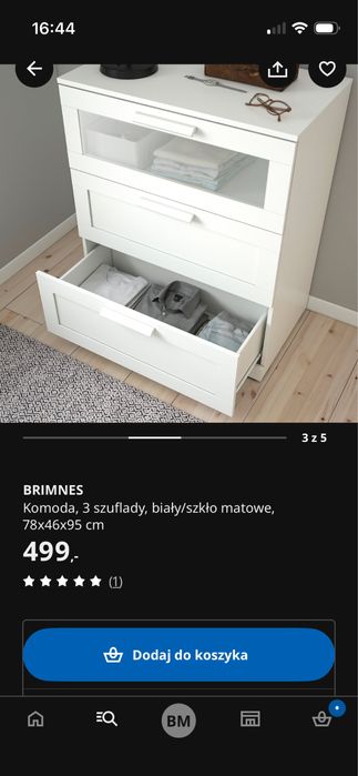 Komoda ikea brimnes