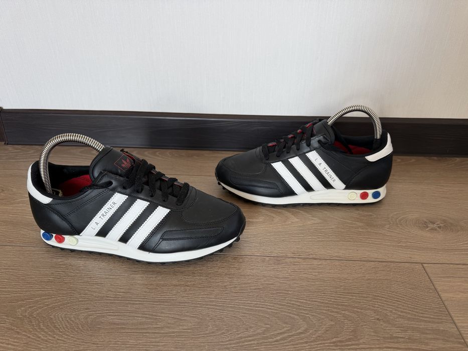 шкіряні кросівки adidas L.A.Trainer 40.5 розмір