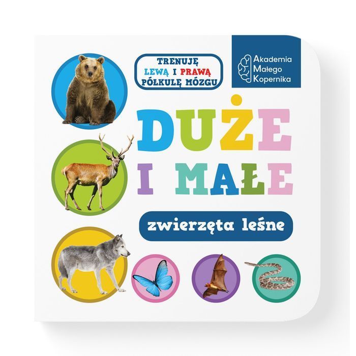 Duże I Małe. Zwierzeta Leśne Akademia Małego Kopernika Nowa Nieużywana