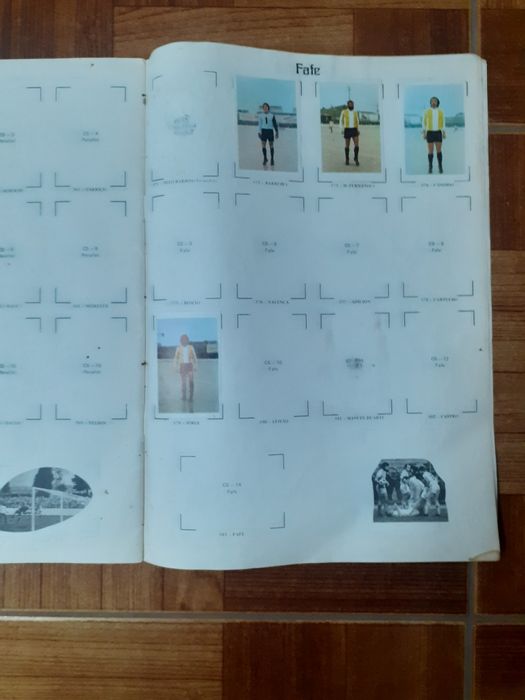 Caderneta vazia, Campeões de Portugal  1977