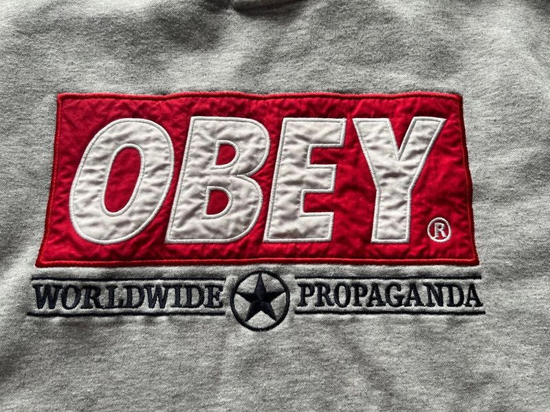 Obey bluza szara