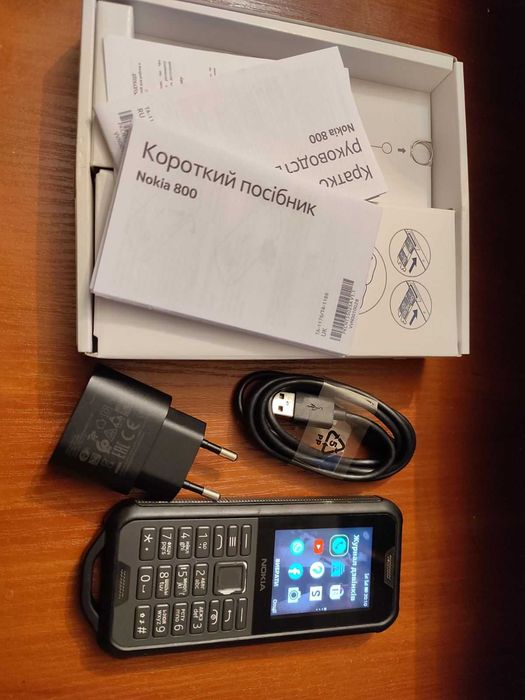 Мобільний телефон Nokia 800 Tough Black