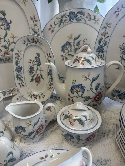 Villeroy boch, віллерой бох delia, делія, чайно-столовий сервіз 8 перс