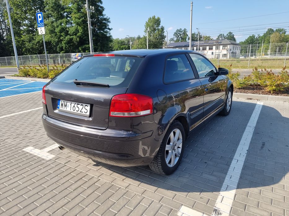 Audi a3 sport back 1.6 MPI 2006 Prywatnie grafitowy warto