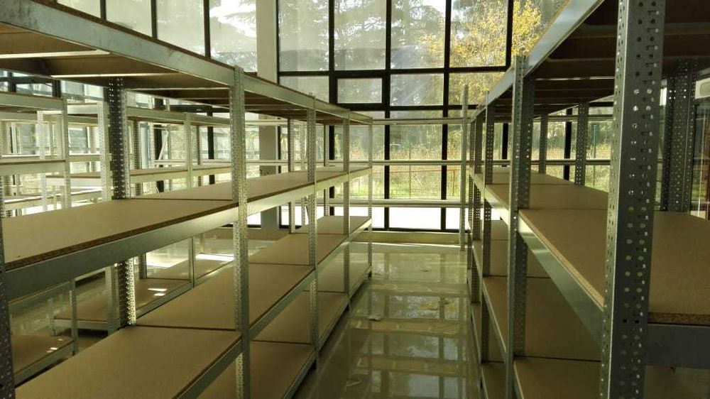 Паллетные стеллажи БУ, Полочные стеллажи БУ нові, полочні стелажі бу