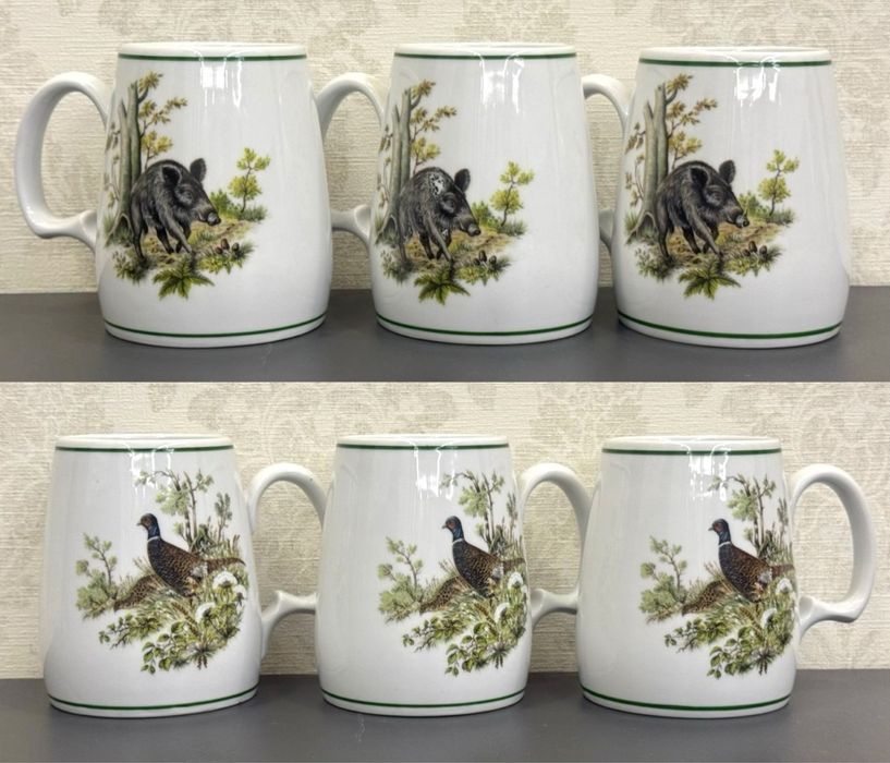 Керамические пивные бокалы GDR Германия