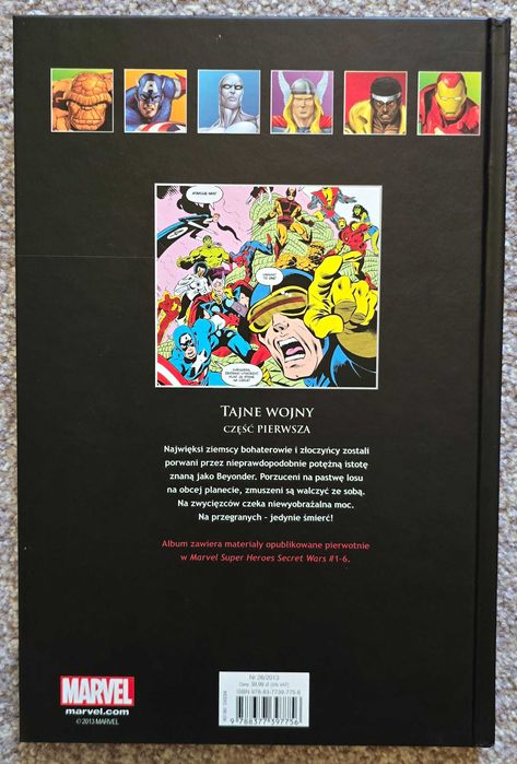 WKKM 26 Superbohaterowie Marvela: Tajne wojny, część 1