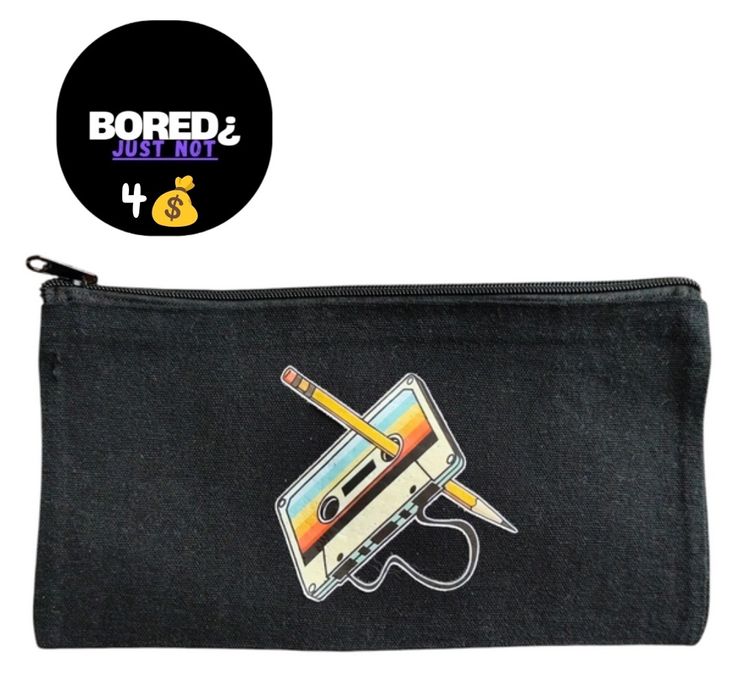 Bolsa tipo estojo exclusivas Bored¿Justnot