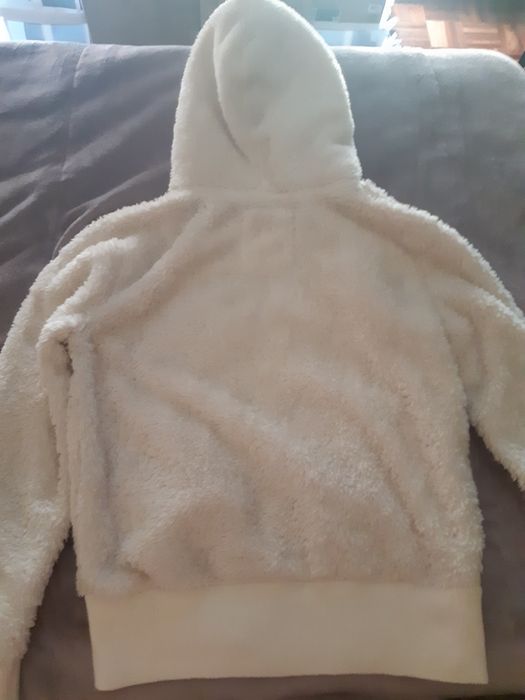 Casaco branco quente