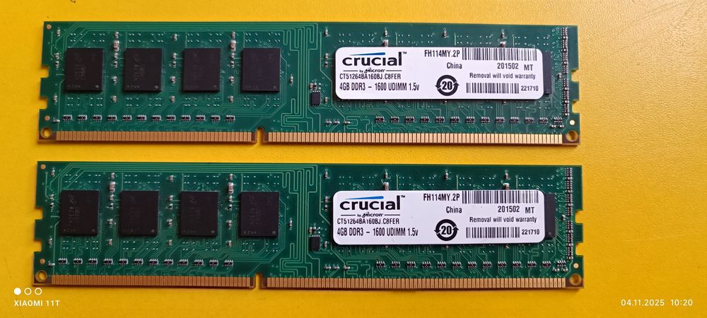 Оперативна пам'ять  crucial