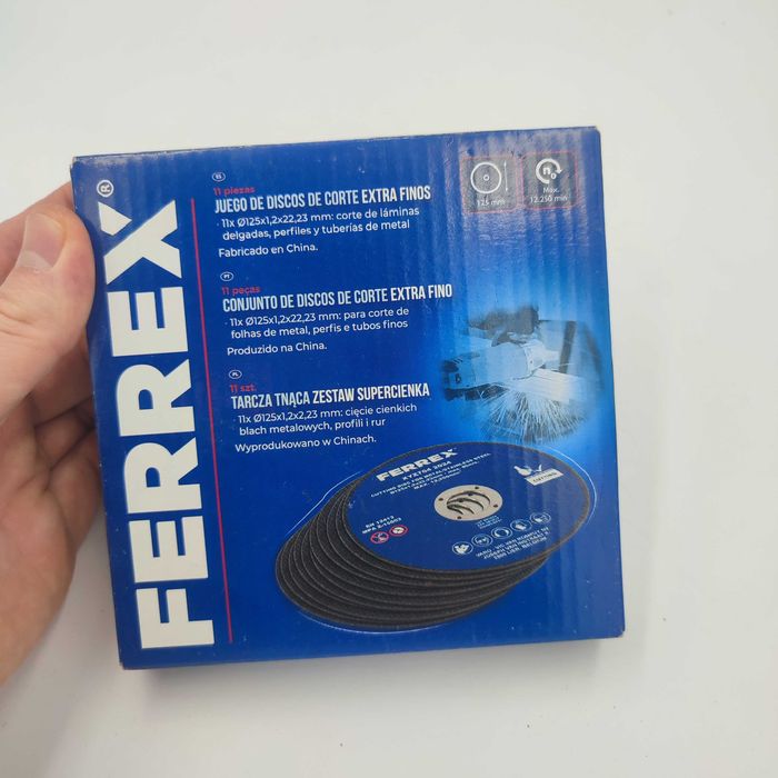 10- tarcz do cięcia metalu i stali nierdzewnej, Ferrex 40