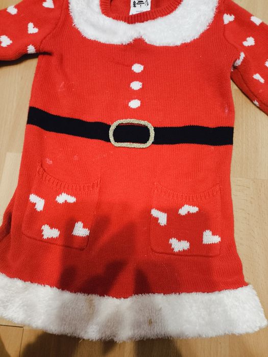 Sweter świąteczny 98/104 cm