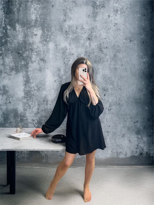 Платье вечернее черное