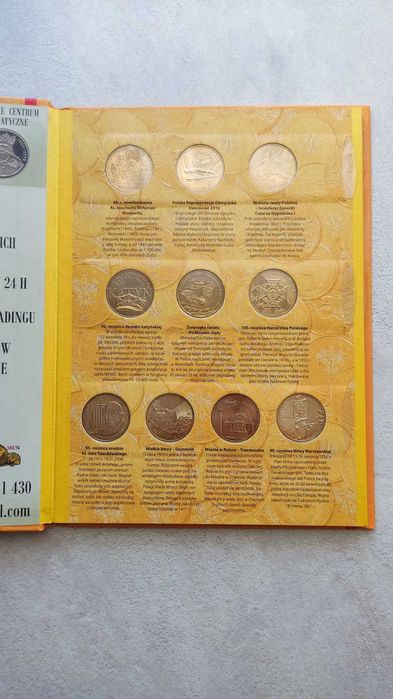 Monety 2 zł GN 2010r + album (komplet,mennicze)