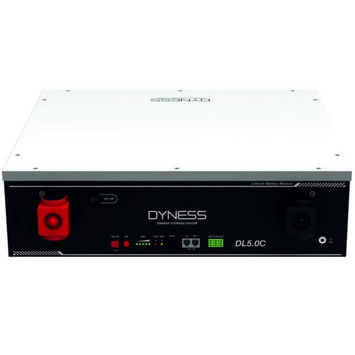 Акумулятор DYNESS DL5.0C, LiFePO4 51,2V/100AH (5120W*h) (літій-залізо-фосфатний акумулятор для ДБЖ (UPS))