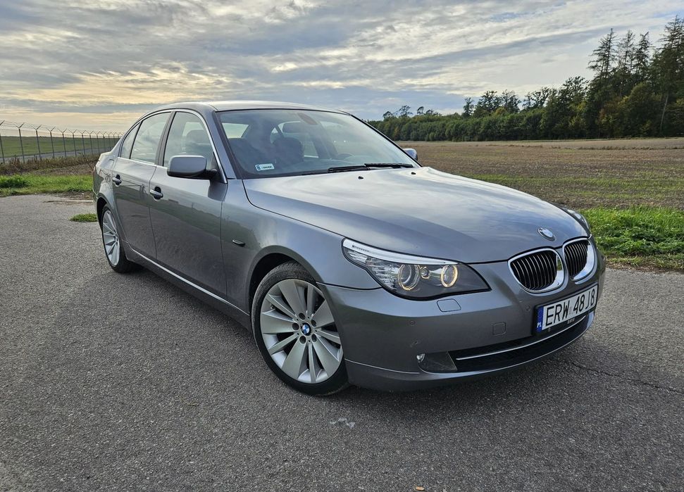 BMW Seria 5 BMW E60 523i 2.5 R6 N53 190 KM | AUTOMAT | SKÓRA | XENON | NAVI | PDC