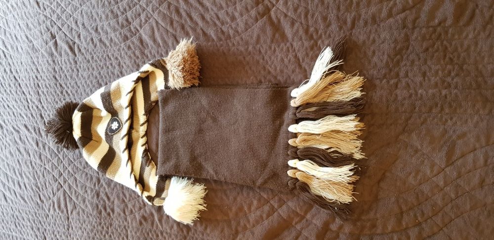 Komplet firmy Wójcik czapka i szalik 110cm