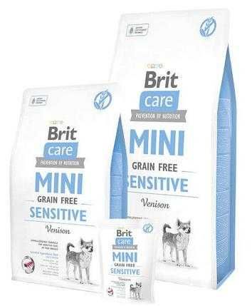 Корм для собак Brit Care Mini Sensitive для собак мініатюрних порід