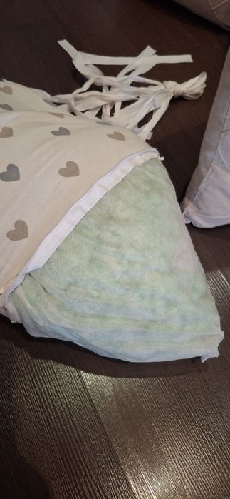 Бортики в дитяче ліжечко бампер коса