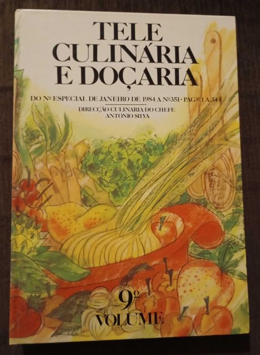 6 livros de Receitas (excelente estado)