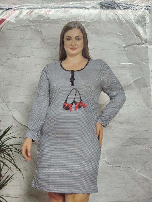 3 XL koszula nocna damska rozpinana długi rękaw