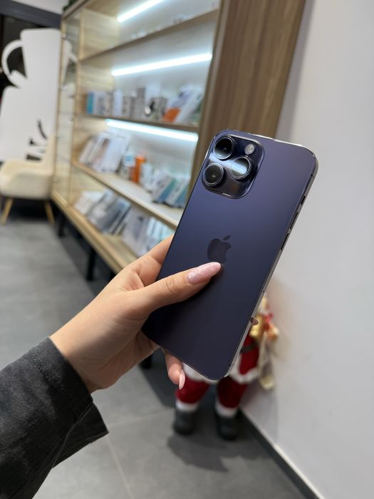 Used iPhone 14 Pro Max 256gb Deep Purple No Face ID